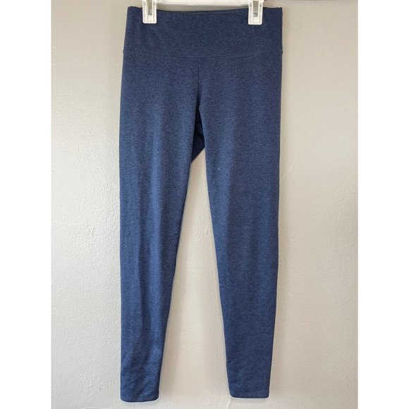 Women's T4T Small Leggings Blue Polyester Elastic - Picture 1 of 5